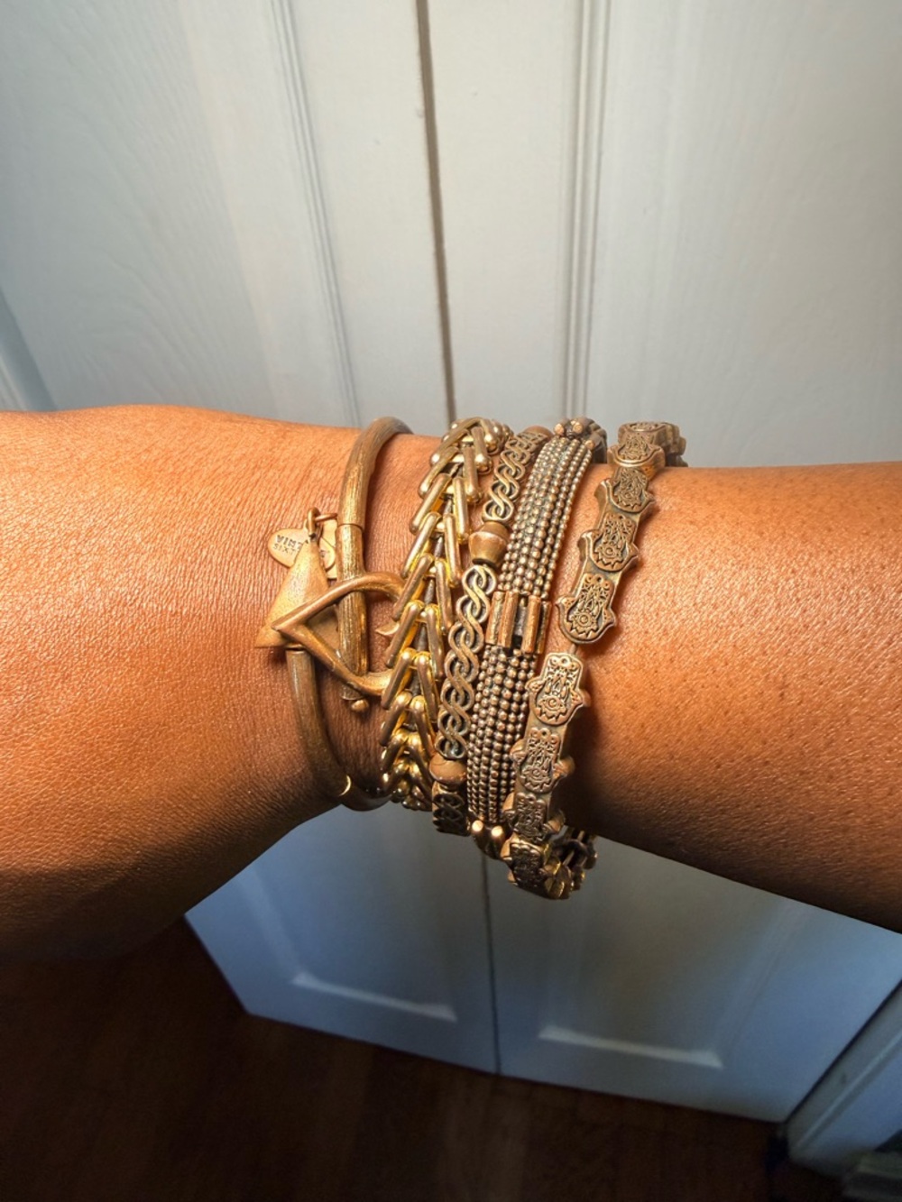 Alex & Ani Gold Multi-Style Women's Bracelet Bundle Set of 5